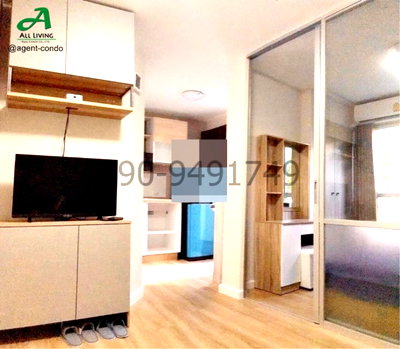 Condos for sale : Condo for sale, Lumpini Ville Ville On Nut - Lat Krabang 2, 1st floor, next to the garden, east side, get the sun