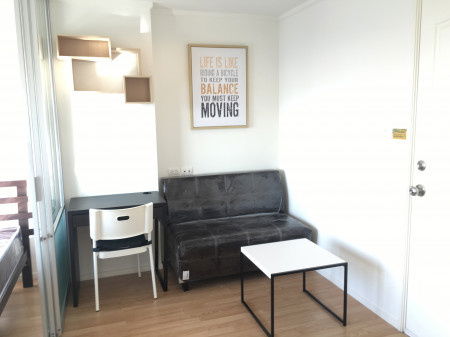 (Owner) Condo for rent, BTS Bearing, LUMPINI VILLE, Lasalle-Bearing, 23 sqm. 1 bed, 1 bath, city view, 19th fl., beautiful decor