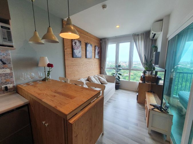1-bed condo for rent, 30 sqm, The Key Sathorn - Ratchapruek