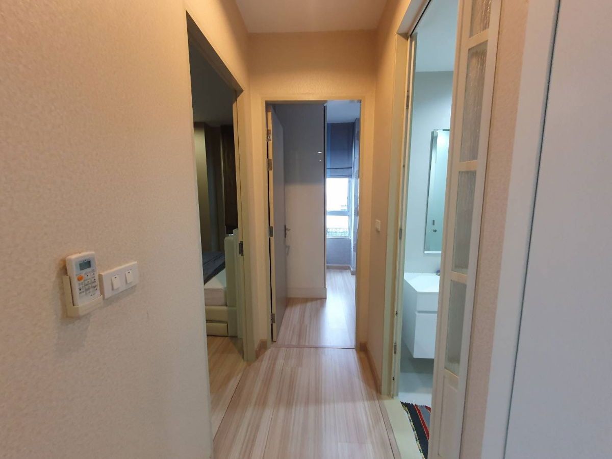 รูป **สถานะตามภาพปก ห้องหายาก ห้องมุม 2 ห้องนอน** ให้เช่า คอนโด The Hotel Service Condominium ห้องหรู ติดMRTบางกระสอ - รูปที่ 6/25