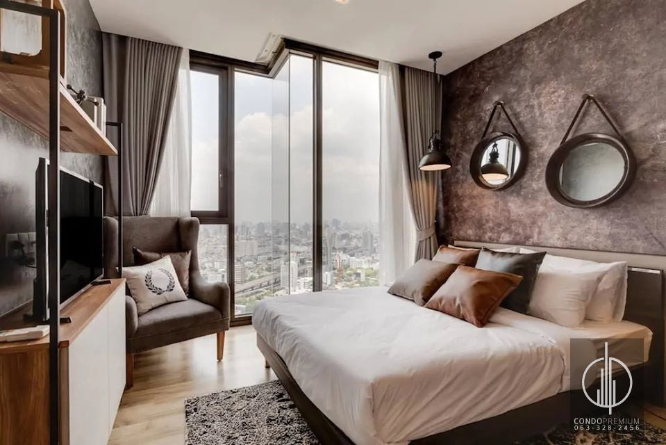 G 6163💛 中国客户，请加微信。(在联系方式的旁边) For rent The Line Jatujak-Mochit Line❤️💜@condopremium💜❤️Ready to move in ⬛🟨 📞 065 695 3645🟨⬛