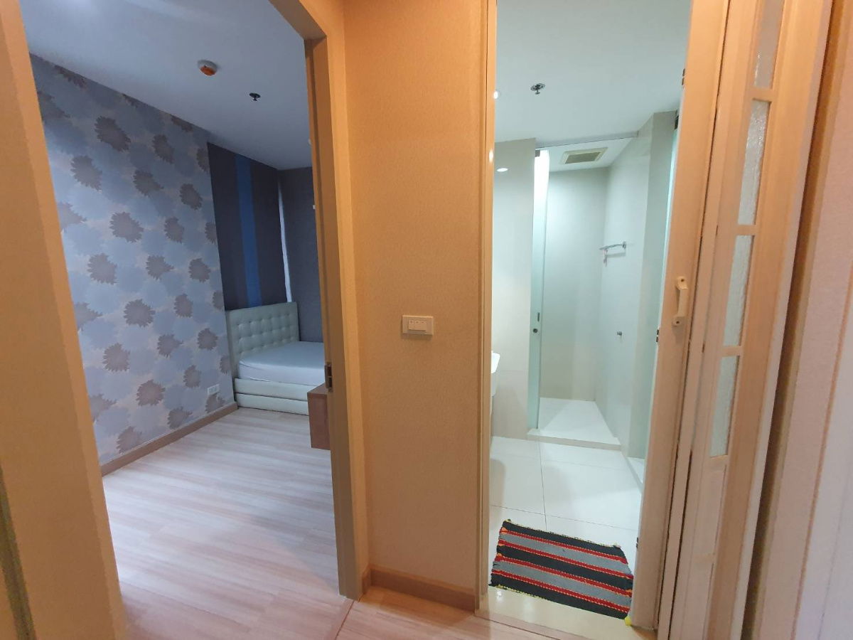 รูป **สถานะตามภาพปก ห้องหายาก ห้องมุม 2 ห้องนอน** ให้เช่า คอนโด The Hotel Service Condominium ห้องหรู ติดMRTบางกระสอ - รูปที่ 12/25
