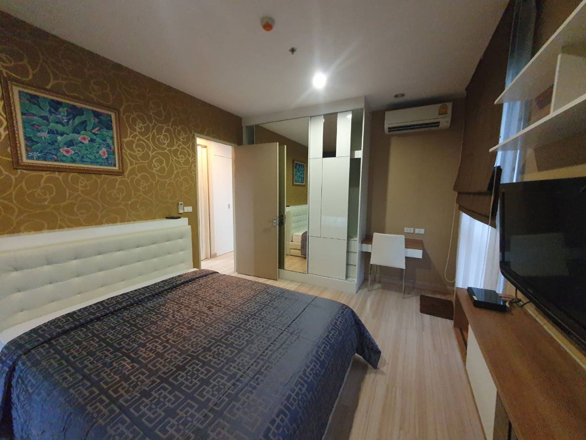 รูป **สถานะตามภาพปก ห้องหายาก ห้องมุม 2 ห้องนอน** ให้เช่า คอนโด The Hotel Service Condominium ห้องหรู ติดMRTบางกระสอ - รูปที่ 3/25
