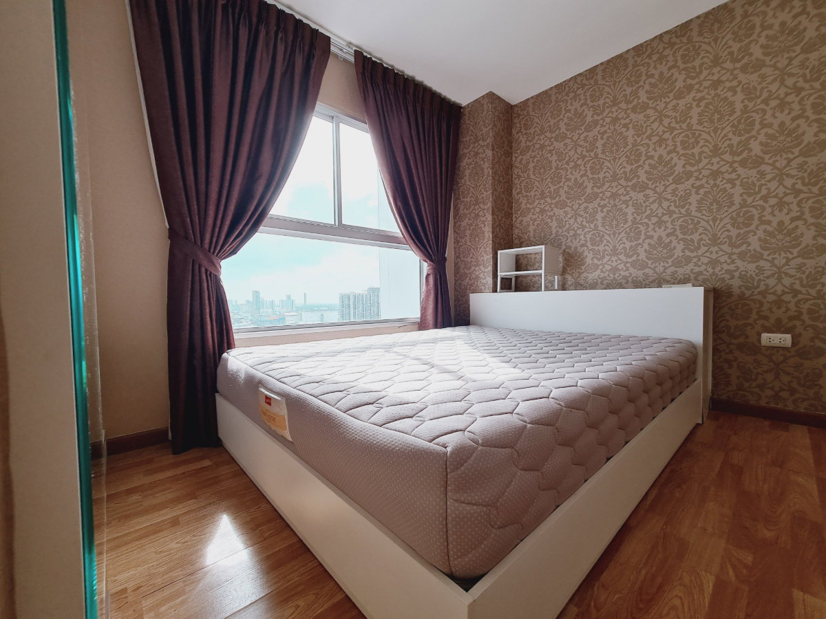 ให้เช่า The Trust Condo งามวงศ์วาน โซน B ชั้น 25 เฟอร์ครบ พร้อมอยู่ (Line: @lifeland)