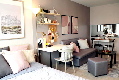 คอนโดให้เช่า : T1153 คอนโดให้เช่า Aspire Sathorn-Taksin Brick Zone (แอสปาย สาทร-ตากสิน บริค โซน) ห้องสวย เฟอร์ครบ ราคาพิเศษ