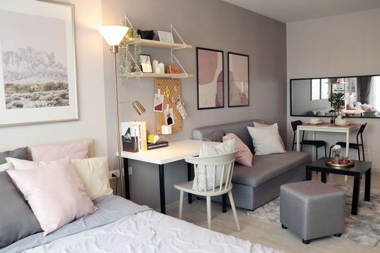 T1153 คอนโดให้เช่า Aspire Sathorn-Taksin Brick Zone (แอสปาย สาทร-ตากสิน บริค โซน) ห้องสวย เฟอร์ครบ ราคาพิเศษ