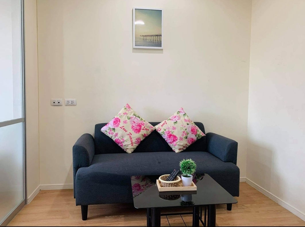 รูป ลุมพินีวิลล์ อ่อนนุช-พัฒนาการ 55 ขนาดห้อง 26.12 ตรม. ตึก a ชั้น 3 มีเครื่องซักผ้า เพียง❌7800❌👈👈 - รูปที่ 4/6