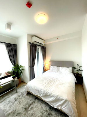Condos for sale : P-107190 | Chapter One Eco Ratchada - Huai Khwang 🔥✨ Studio Condo for Sale | High Floor | City View | Fully Furnished | Washing Machine Included 