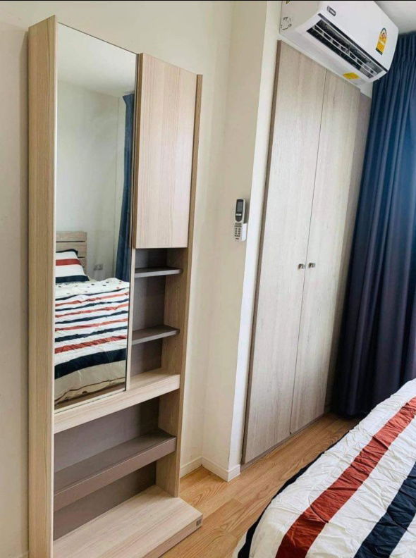 รูป ลุมพินีวิลล์ อ่อนนุช-พัฒนาการ 55 ขนาดห้อง 26.12 ตรม. ตึก a ชั้น 3 มีเครื่องซักผ้า เพียง❌7800❌👈👈 - รูปที่ 2/6