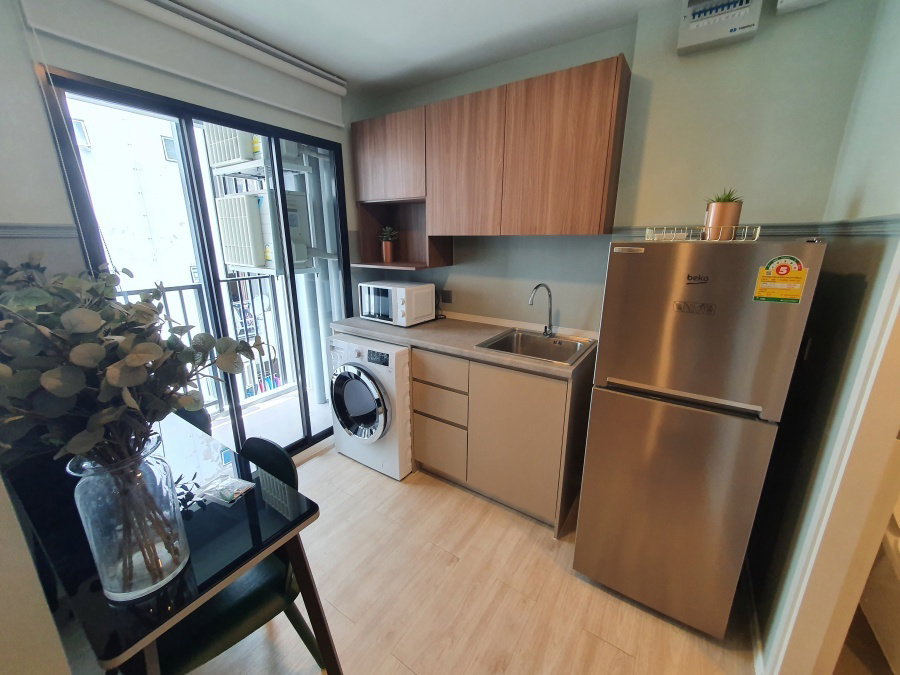 รูป [ให้เช่า] Kave Condo ม.กรุงเทพ 1ห้องนอน ชั้น4 ห้องใหม่ แต่งสวย - รูปที่ 7/10
