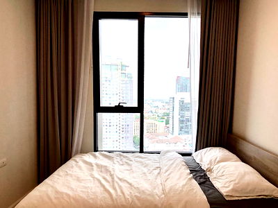 Condos for sale BTS Thong Lo (Thong Lor) : 1 bedroom, The Niche Pride Thonglor Petchaburi size 30.67 sqm., 25th floor, near expressway BTS Thonglor, MRT Phetchaburi, airport link