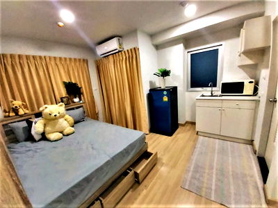 Condos for rent : For rent, Deco Condo @ Bearing (Deco Condo @ Bearing), a small unit, suitable for people who like quiet.