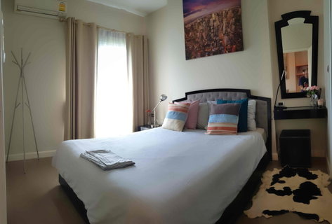 รูปภาพ T1178 Condo for rent The Crest Sukhumvit 34, beautiful room, fully furnished, has a washing machine, special price