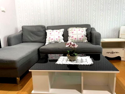 คอนโดให้เช่า : ให้เช่าคอนโด Noble Revent โนเบิล รีเวนต์ ห้องสวย เฟอร์ครบพร้อมอยู่ ใกล้ ฺBTS พญาไท, Line ID: @ppagent