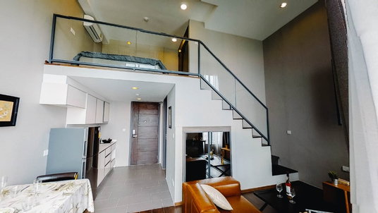 รูปภาพ ให้เช่าคอนโด C Ekkamai (ซี เอกมัย) Duplex ห้องสวย เฟอร์ครบพร้อมอยู่ Line ID: @ppagent