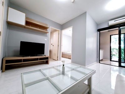 คอนโดให้เช่า : ให้เช่า I Condo สุขุมวิท 105 [ตึก A3 ชั้น 1 ติดสระว่ายน้ำ] เฟอร์ครบ พร้อมอยู่ [Line: @lifeland]