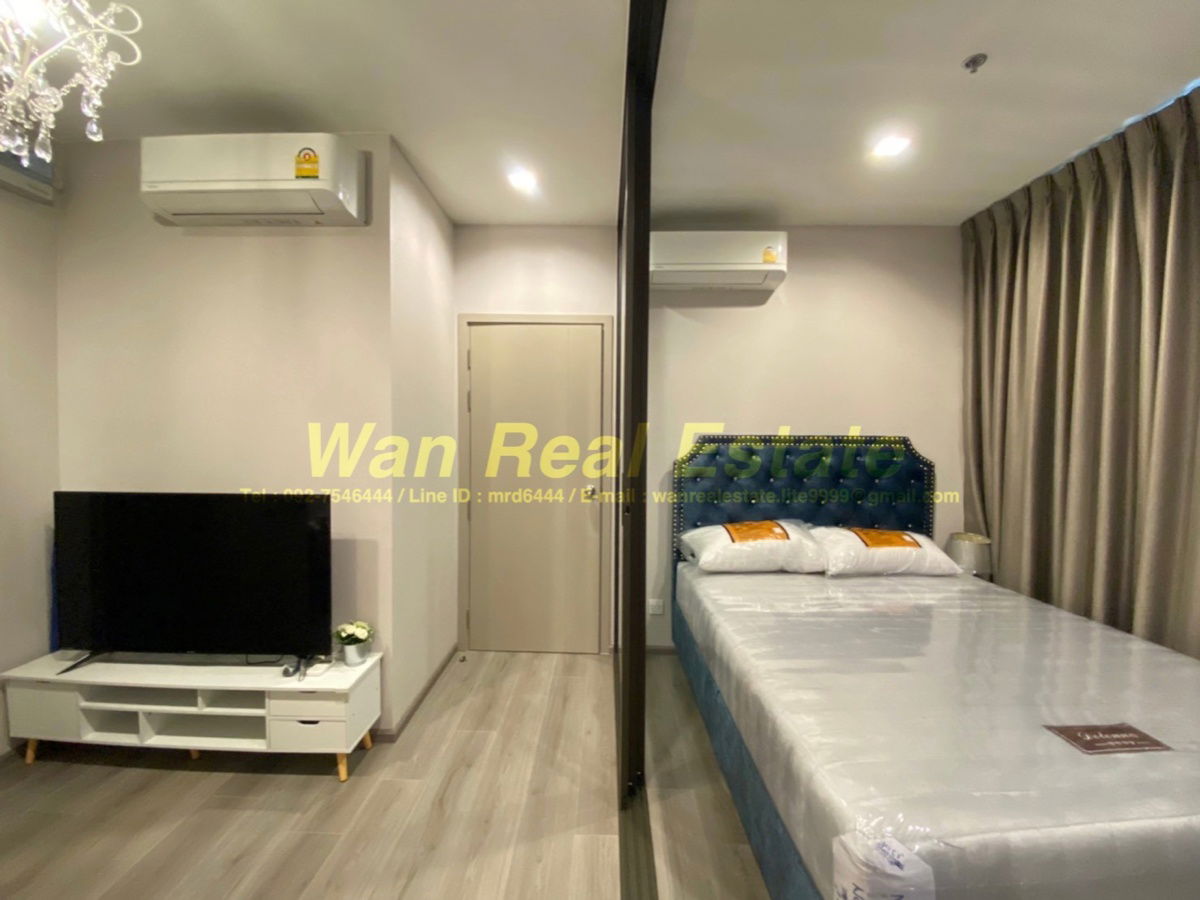 รูป ให้เช่าคอนโด poltan aqua ชั้น 19 ขนาด 25 ตร.ม. เฟอร์ครบพร้อมอยู่ โครงการใหม่ริมแม่น้ำ - รูปที่ 3/8