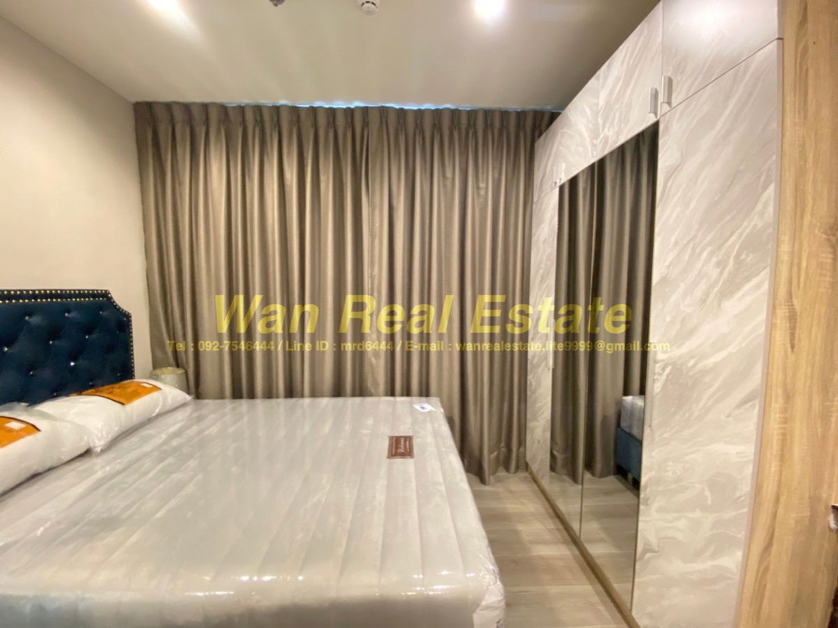 รูป ให้เช่าคอนโด poltan aqua ชั้น 19 ขนาด 25 ตร.ม. เฟอร์ครบพร้อมอยู่ โครงการใหม่ริมแม่น้ำ - รูปที่ 2/8