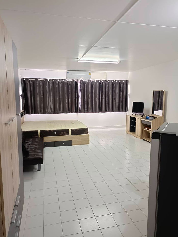 รูป ให้เช่าห้องพักรายเดือน C6 ป็อบปูล่าคอนโด ห้องใหญ่ วิวสวย - รูปที่ 3/4