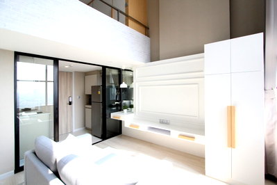 คอนโดให้เช่า : ให้เช่าคอนโด ราคาดี Knightsbridge Prime Sathorn ห้องใหม่ ห้องสวย Duplex 28,000/เดือน