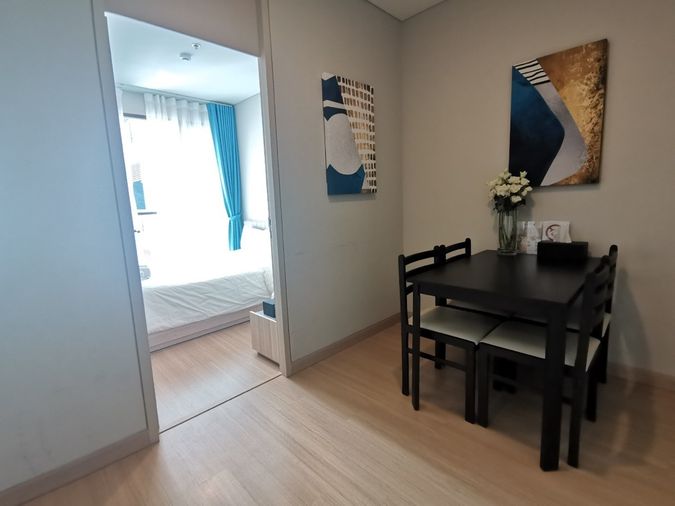 2-bed condo for rent, 42 sqm, Lumpini Suite Phetchaburi - Makkasan