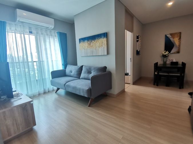 2-bed condo for rent, 42 sqm, Lumpini Suite Phetchaburi - Makkasan