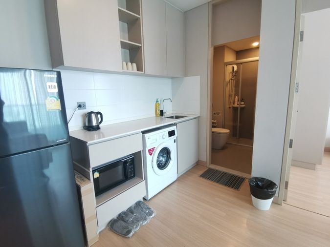 2-bed condo for rent, 42 sqm, Lumpini Suite Phetchaburi - Makkasan