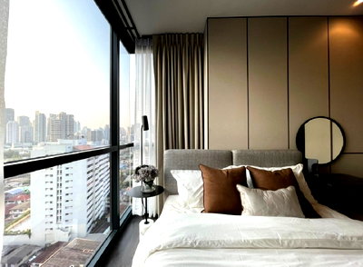 Condos for rent : Condo for rent in resort style Oka Haus Sukhumvit 36 ​​(Oka Haus Sukhumvit 36), beautiful room, 16th floor, size 41 sqm.