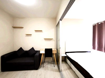 Condos for rent : Condo for rent Plum Condo Park Rangsit phase 1 near Bangkok Univercity Building A Floor 2 fully furnish ready for move in.