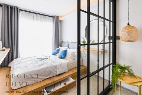 รูปภาพ 【เจ้าของปล่อยเอง】Regent Home Bangson เฟส 28 ติด MRT บางซ่อน เตาปูน ประชาชื่น  | ห้อง 1 Bed | เฟอร์+เครื่องใช้ไฟฟ้าครบ | เพียง 9,500/เดือน(รวมส่วนกลาง)