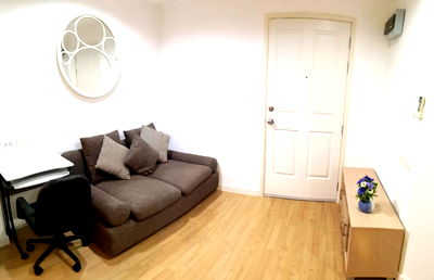 คอนโดให้เช่า :  ให้เช่า คอนโดลุมพินีพาร์ค ปิ่นเกล้า 28 ตร.ม. ตึก B ชั้น 30 เฟอร์ครบ พร้อมอยู่ 9,000 บาท/เดือน