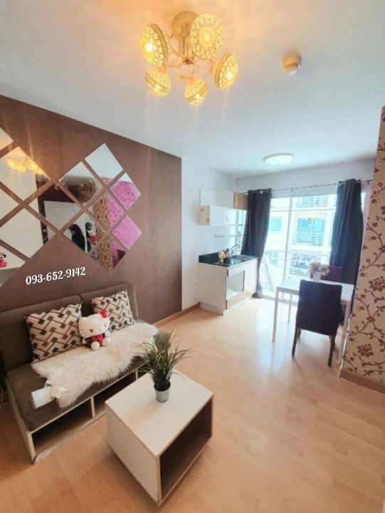 รูป ❤️❤️❤️ให้เช่าคอนโด Smart Condo พระราม2 (( 30 ตรม / 5500 ต่อเดือน / โคมไฟระย้า ติดวอล์เปเปอร์ / แต่งห้องหรูมาก )) ใกล้เซ็นทรัล พระราม 2 - รูปที่ 11/15