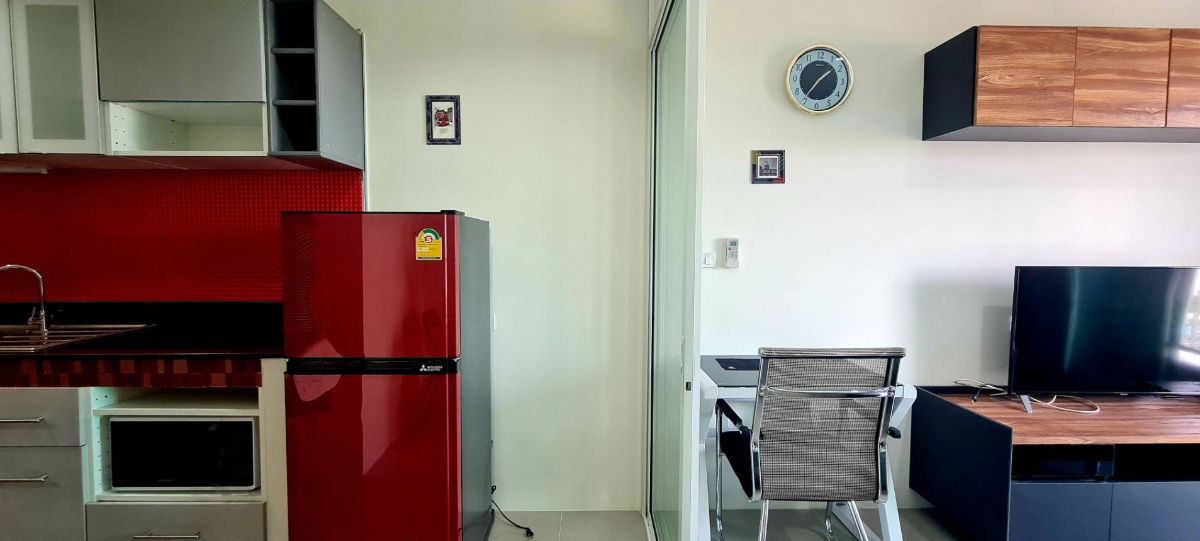 รูป ให้เช่าห้องคอนโดอัสสกาญจน์ เพลส ศรีนครินทร์ ขนาด 30 ตร.ม. ห้องตกแต่งครบ สวย ทันสมัยใกล้แอร์พอร์ตลิ้งค์สถานีหัวหมาก - รูปที่ 2/20