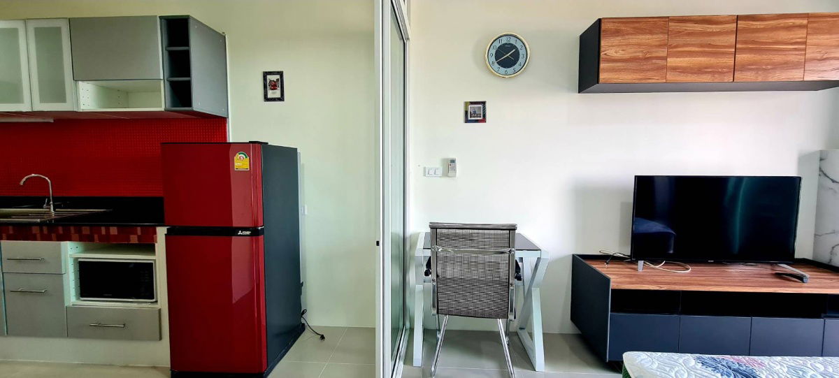รูป ให้เช่าห้องคอนโดอัสสกาญจน์ เพลส ศรีนครินทร์ ขนาด 30 ตร.ม. ห้องตกแต่งครบ สวย ทันสมัยใกล้แอร์พอร์ตลิ้งค์สถานีหัวหมาก - รูปที่ 12/20