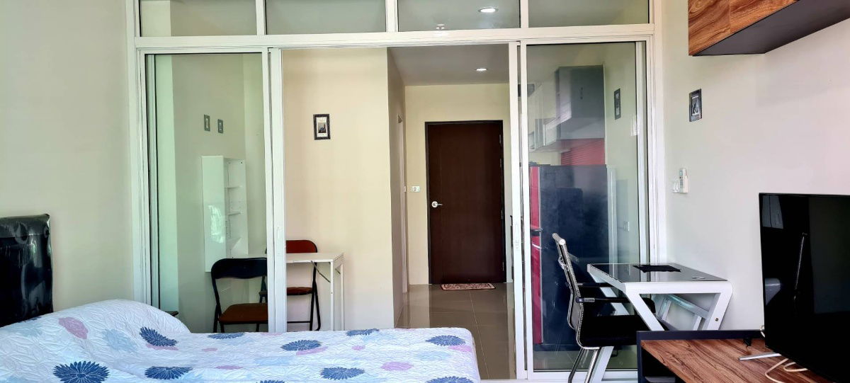 รูป ให้เช่าห้องคอนโดอัสสกาญจน์ เพลส ศรีนครินทร์ ขนาด 30 ตร.ม. ห้องตกแต่งครบ สวย ทันสมัยใกล้แอร์พอร์ตลิ้งค์สถานีหัวหมาก - รูปที่ 10/20