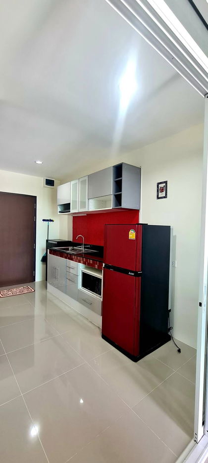 รูป ให้เช่าห้องคอนโดอัสสกาญจน์ เพลส ศรีนครินทร์ ขนาด 30 ตร.ม. ห้องตกแต่งครบ สวย ทันสมัยใกล้แอร์พอร์ตลิ้งค์สถานีหัวหมาก - รูปที่ 3/20