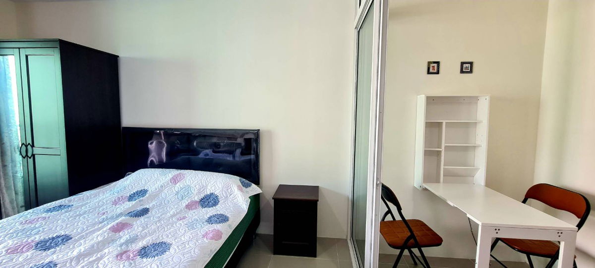 รูป ให้เช่าห้องคอนโดอัสสกาญจน์ เพลส ศรีนครินทร์ ขนาด 30 ตร.ม. ห้องตกแต่งครบ สวย ทันสมัยใกล้แอร์พอร์ตลิ้งค์สถานีหัวหมาก - รูปที่ 5/20