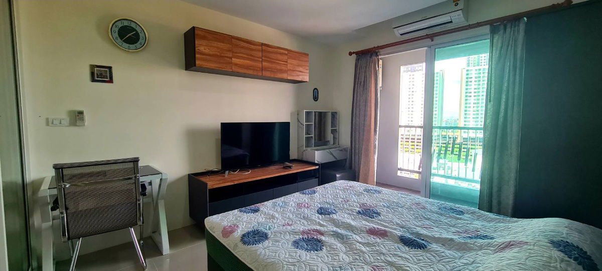 รูป ให้เช่าห้องคอนโดอัสสกาญจน์ เพลส ศรีนครินทร์ ขนาด 30 ตร.ม. ห้องตกแต่งครบ สวย ทันสมัยใกล้แอร์พอร์ตลิ้งค์สถานีหัวหมาก - รูปที่ 7/20