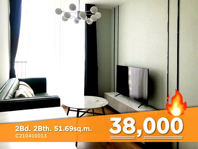 Condos for rent BTS Phrom Phong : New Room & Hot Price 2 Bed with Bathtub & Washlet Close to BTS Phrom Phong & The Emporium at Condo Noble BE33 / Condo For Rent