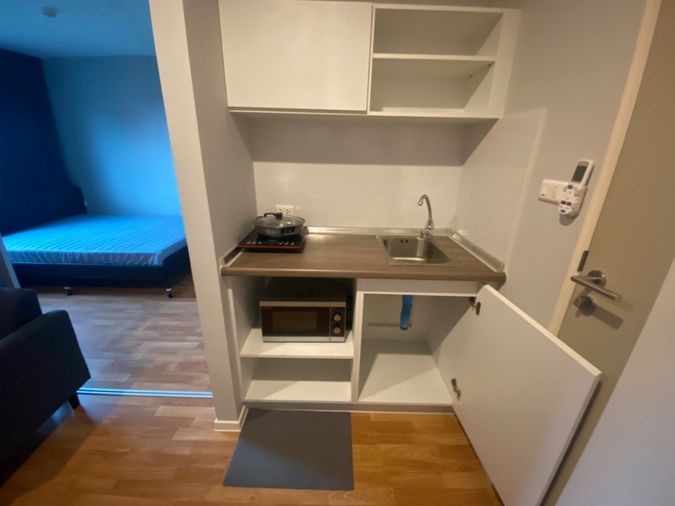 1-bed condo for rent, 22.5 sqm, Lumpini Ville Ratburana - Riverview 2
