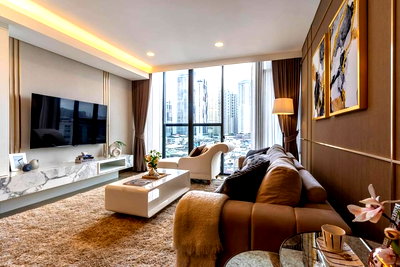 Condos for rent : for rent Siamese Exclusive Queens. 2bed 75sqm. Line id: @pfagent