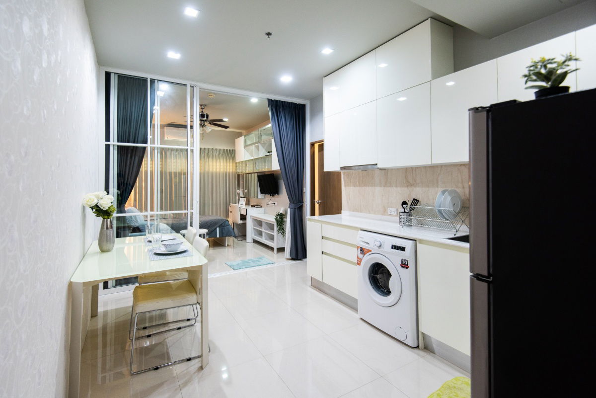 รูป  💥 ขาย คอนโด Noble Revent ห้องมุม 2 ห้องนอน 1 ห้องน้ำ. ห้องตกแต่งใหม่ 💥 - รูปที่ 17/19