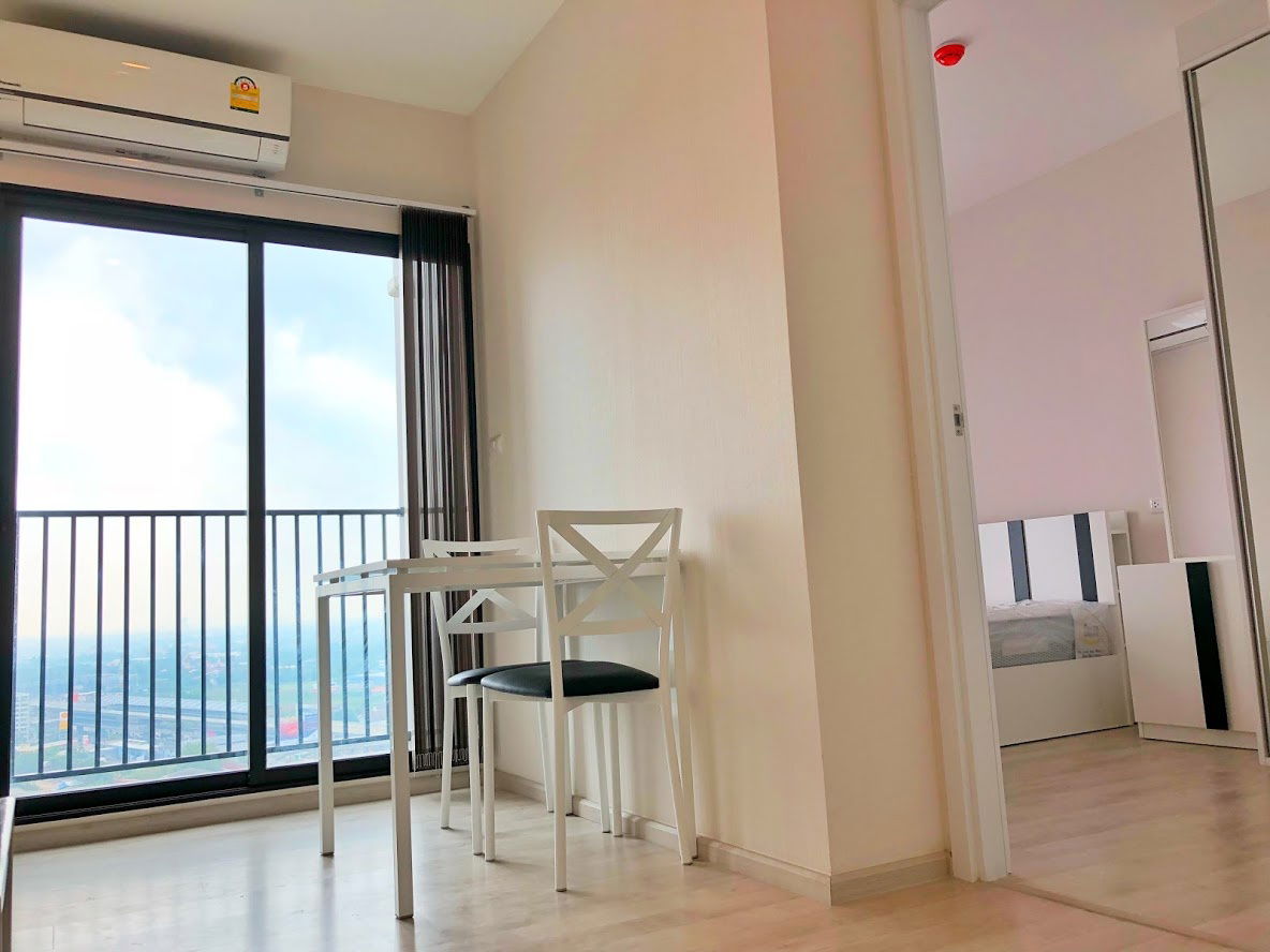 picture For Rent Plum Condo Central Station Phase 1  23rd floor- 1bed 26 sq.m. near the Central Plaza Westgate - 2/7