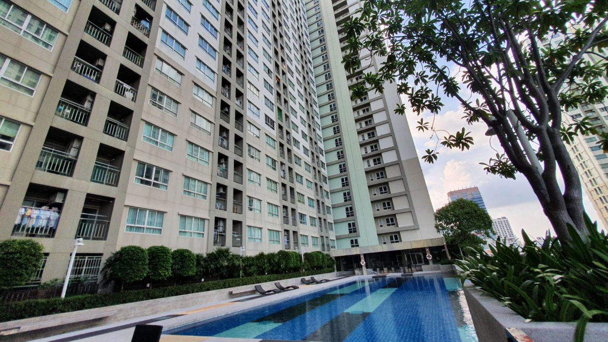 รูป สถานะตามภาพปก SN375 **มีว่างนะครับ อัพเดท มี 2 ระเบียง ห้องมุม หายากมาก** ห้องใหญ่ ห้องมุม Lumpini Park ปิ่นเกล้า 36 ตร. ม. +มีเครื่องซักผ้า+ - รูปที่ 40/54