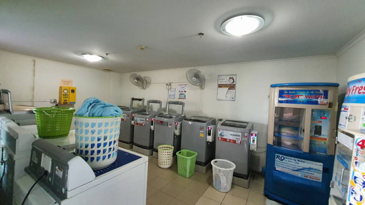 รูป สถานะตามภาพปก SN375 **มีว่างนะครับ อัพเดท มี 2 ระเบียง ห้องมุม หายากมาก** ห้องใหญ่ ห้องมุม Lumpini Park ปิ่นเกล้า 36 ตร. ม. +มีเครื่องซักผ้า+ - รูปที่ 45/54