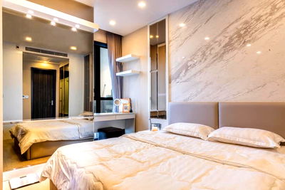 คอนโดให้เช่า : ให้เช่าคอนโด Ashton Asoke, MRT สุขุมวิท / BTS อโศก 1 ห้องนอน เฟอร์ครบพร้อมอยู่ Line ID: @ppagent