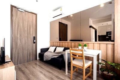 คอนโดให้เช่า : ให้เช่าคอนโด Ideo Mobi Asoke ห้องสวย เฟอร์ครบพร้อมอยู่ วิวเมืองสวยสุดๆ Line ID: @ppagent