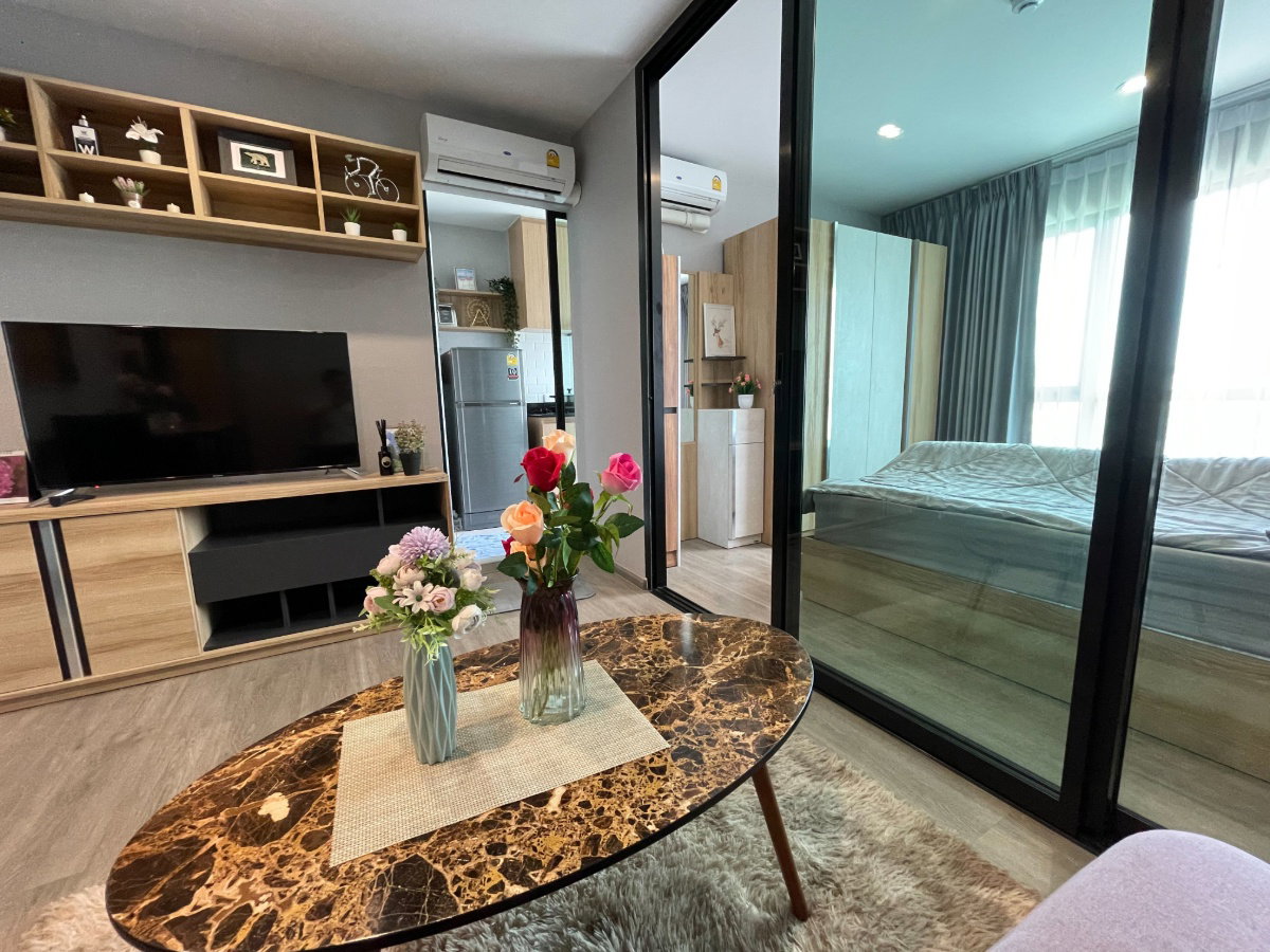 รูป ให้เช่า คอนโด Reach Phaholyothin 52 ห้องหน้ากว้าง ชั้น 5 อาคาร A วิวเมือง - รูปที่ 2/11