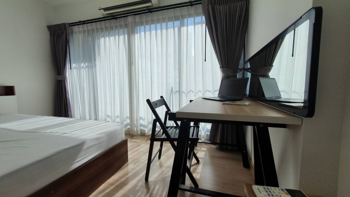 รูป สถานะตามภาพปกครับ*มีห้องว่างนะครับผม  **ให้เช่า ธนา แอสโทเรีย ระเบียงกว้าง แสงดี ชั้น 6  **รวมส่วนกลาง **อยู่ได้ 2 คน หารคนละไม่ถึง 5000 SN089.4* - รูปที่ 23/48