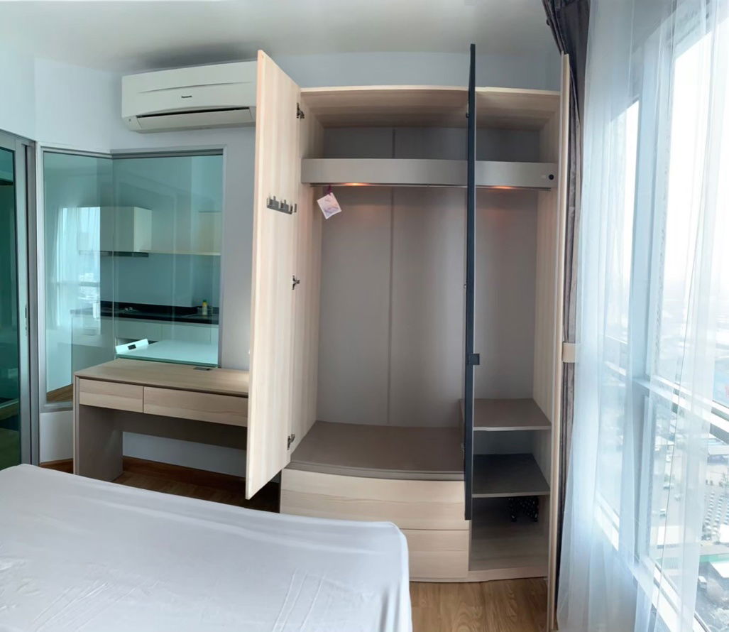รูป เจ้าของให้เช่าเอง คอนโด Aspire Rama 4 ตึก A ชั้น 28  1 ห้องนอน 1 ห้องน้ำ ขนาด 28ตรม. 13,000บ./เดือนเท่านั้น ยินดีรับเอเจ้นค่ะ - รูปที่ 4/18